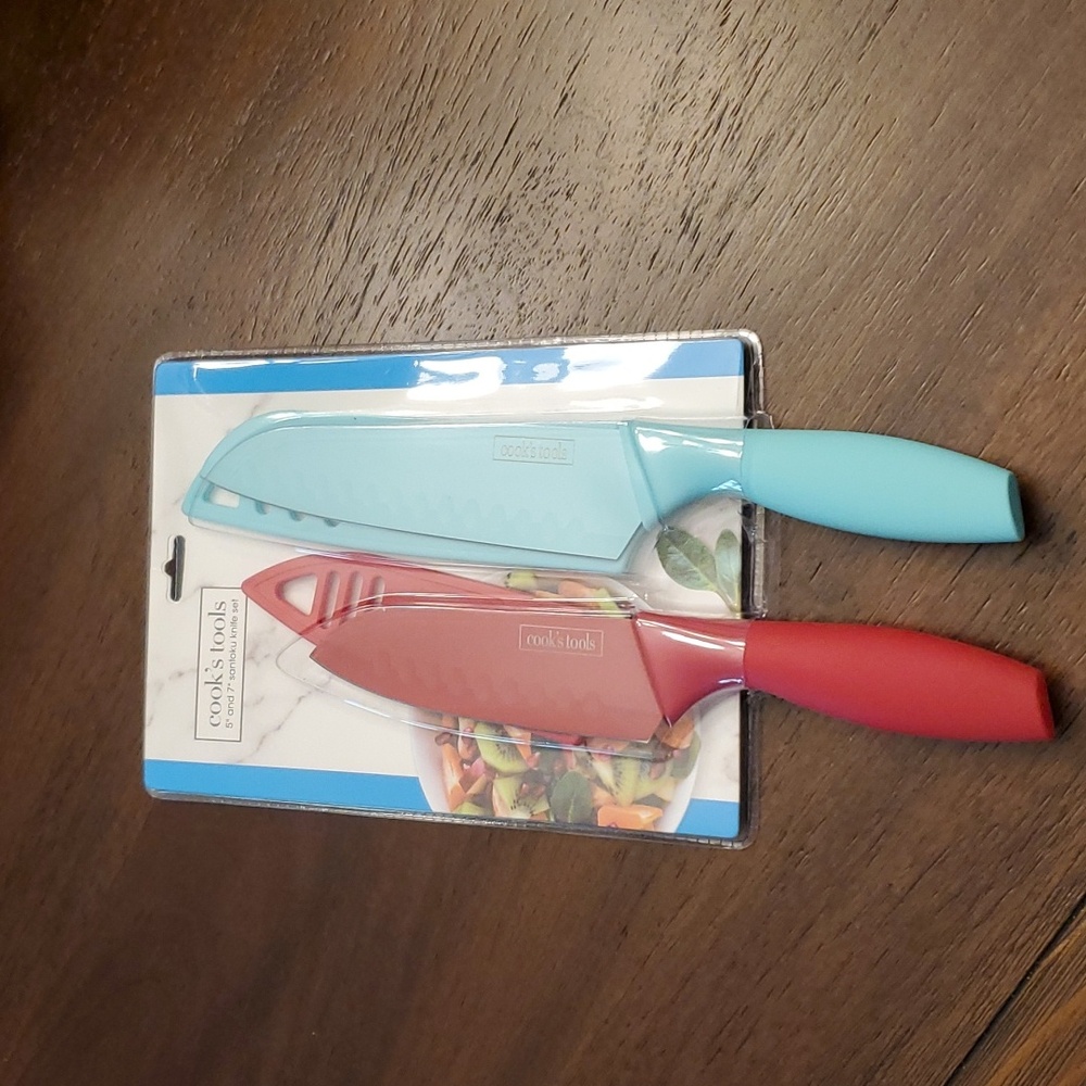 Cook's Tools 5" and 7" Santoku KNIFE SET